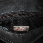 Bottega Veneta Suede 2Way Handbag in Gray
