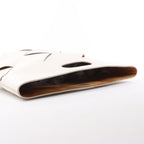 Bottega Veneta Maxi Intrecciato Leather Handbag in White