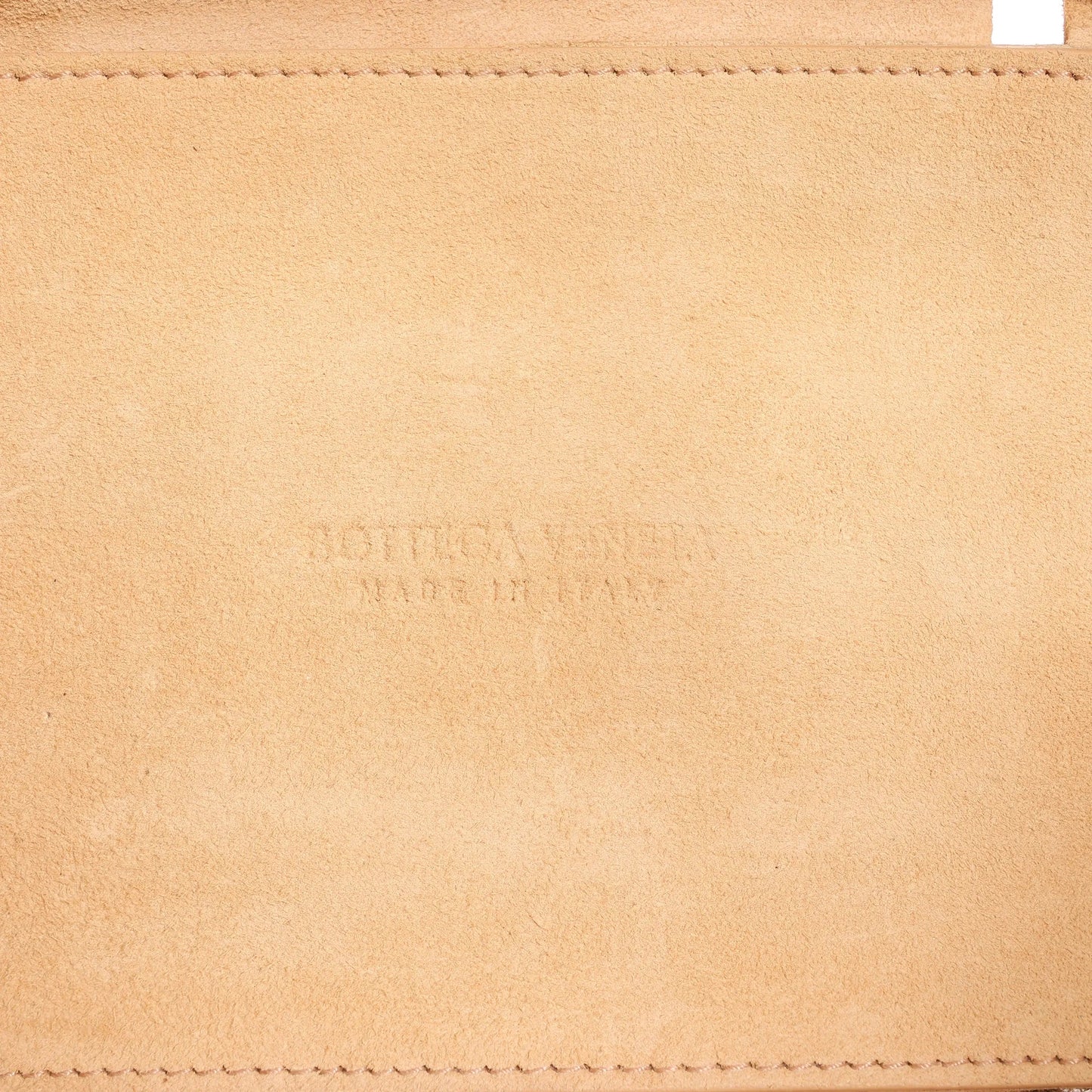 Bottega Veneta The Arco Maxi Intrecciato Large Leather Handbag in Beige