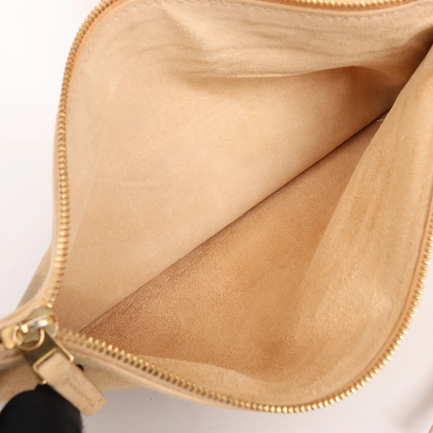 Bottega Veneta The Arco Maxi Intrecciato Large Leather Handbag in Beige