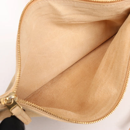 Bottega Veneta The Arco Maxi Intrecciato Large Leather Handbag in Beige