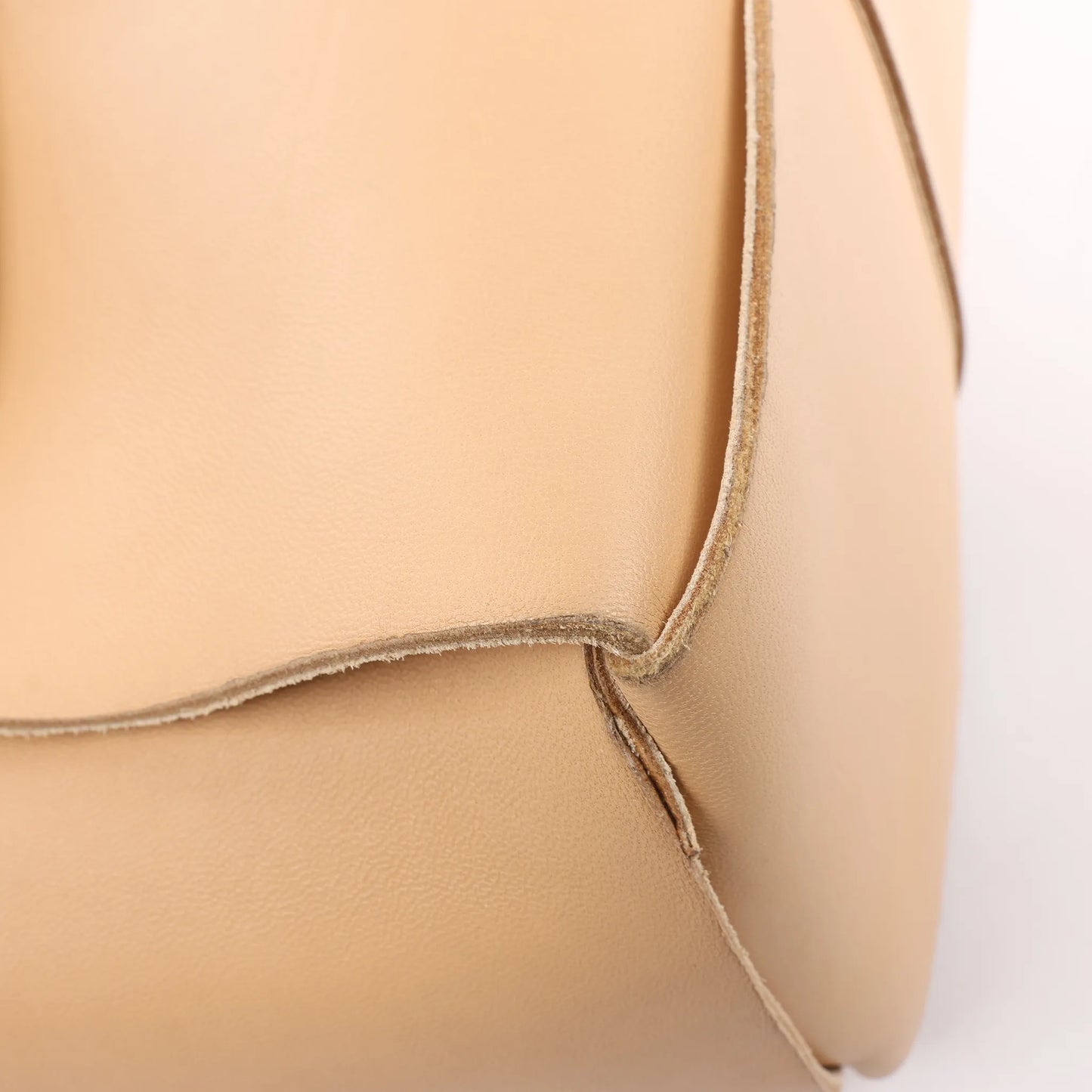 Bottega Veneta Nappa Maxi Intrecciato Medium Arco Handbag in Beige