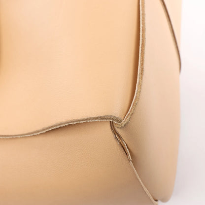 Bottega Veneta Nappa Maxi Intrecciato Medium Arco Handbag in Beige