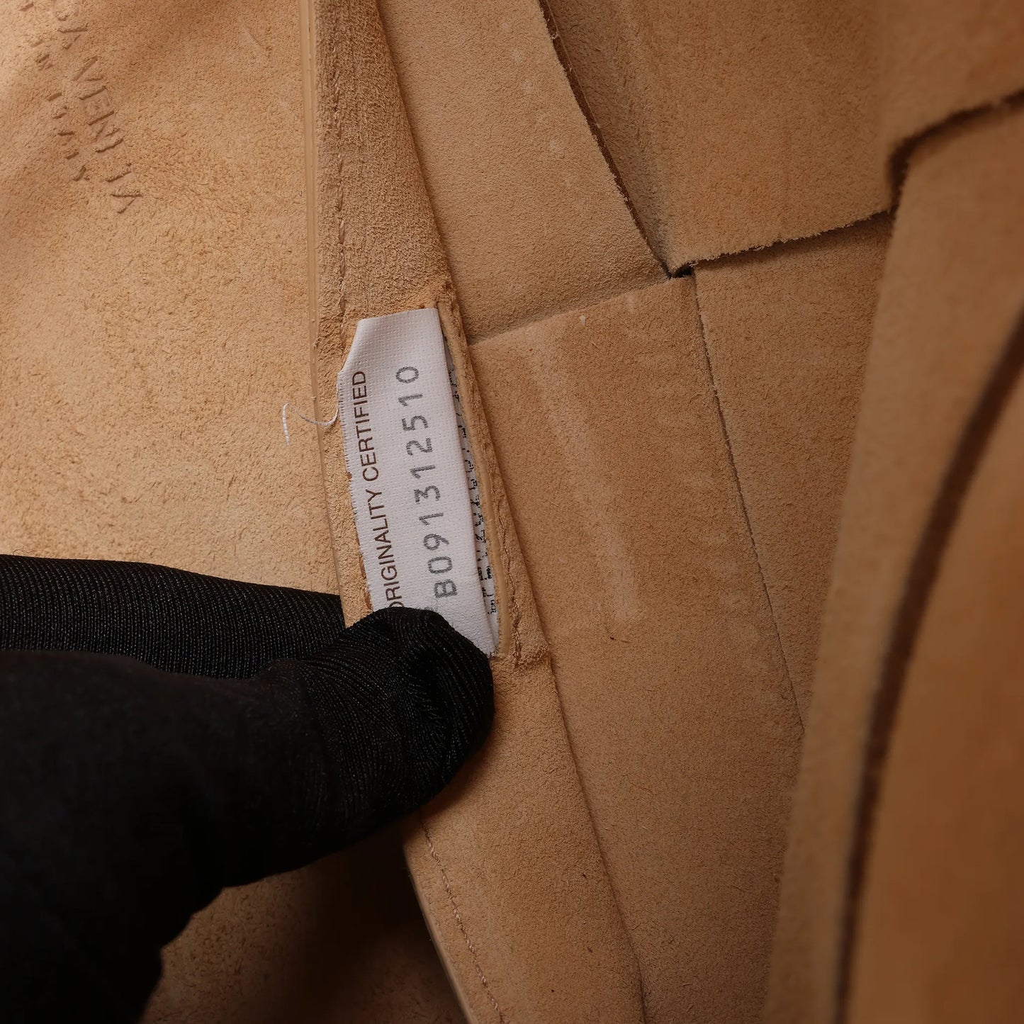 Bottega Veneta Nappa Maxi Intrecciato Medium Arco Handbag in Beige