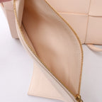 Bottega Veneta The Arco Maxi Intrecciato Leather Handbag in Pink