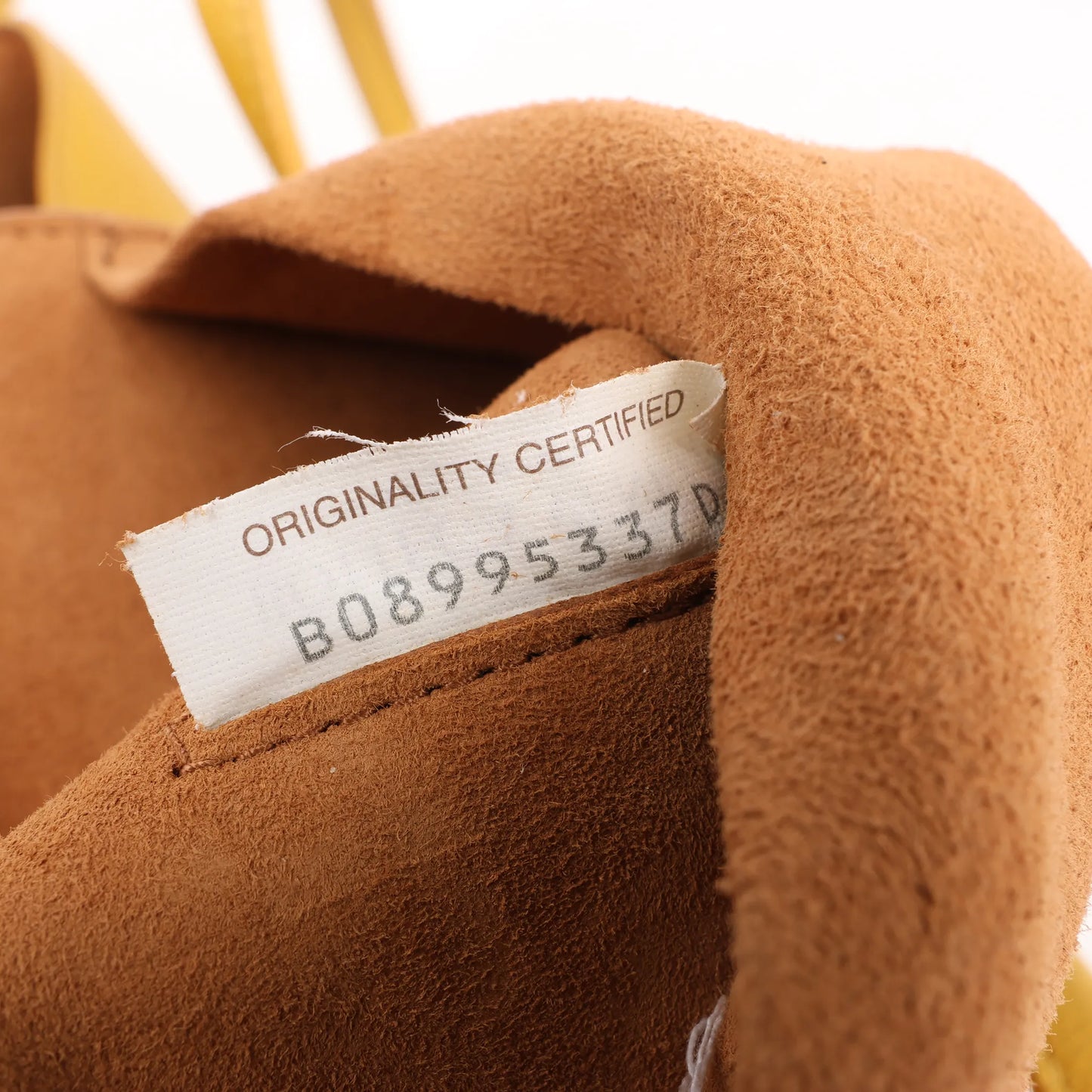 Bottega Veneta Mini Arco Maxi Intrecciato Lederhandtasche in Gelb