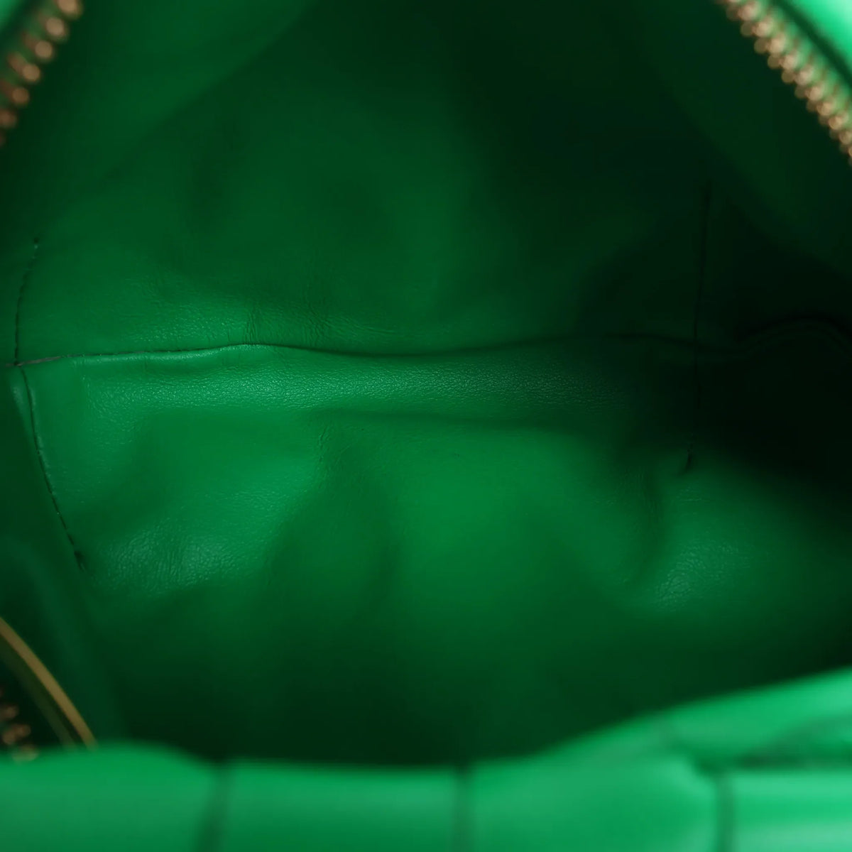 Bottega Veneta Jodie Mini Intrecciato Leather Handbag in Green