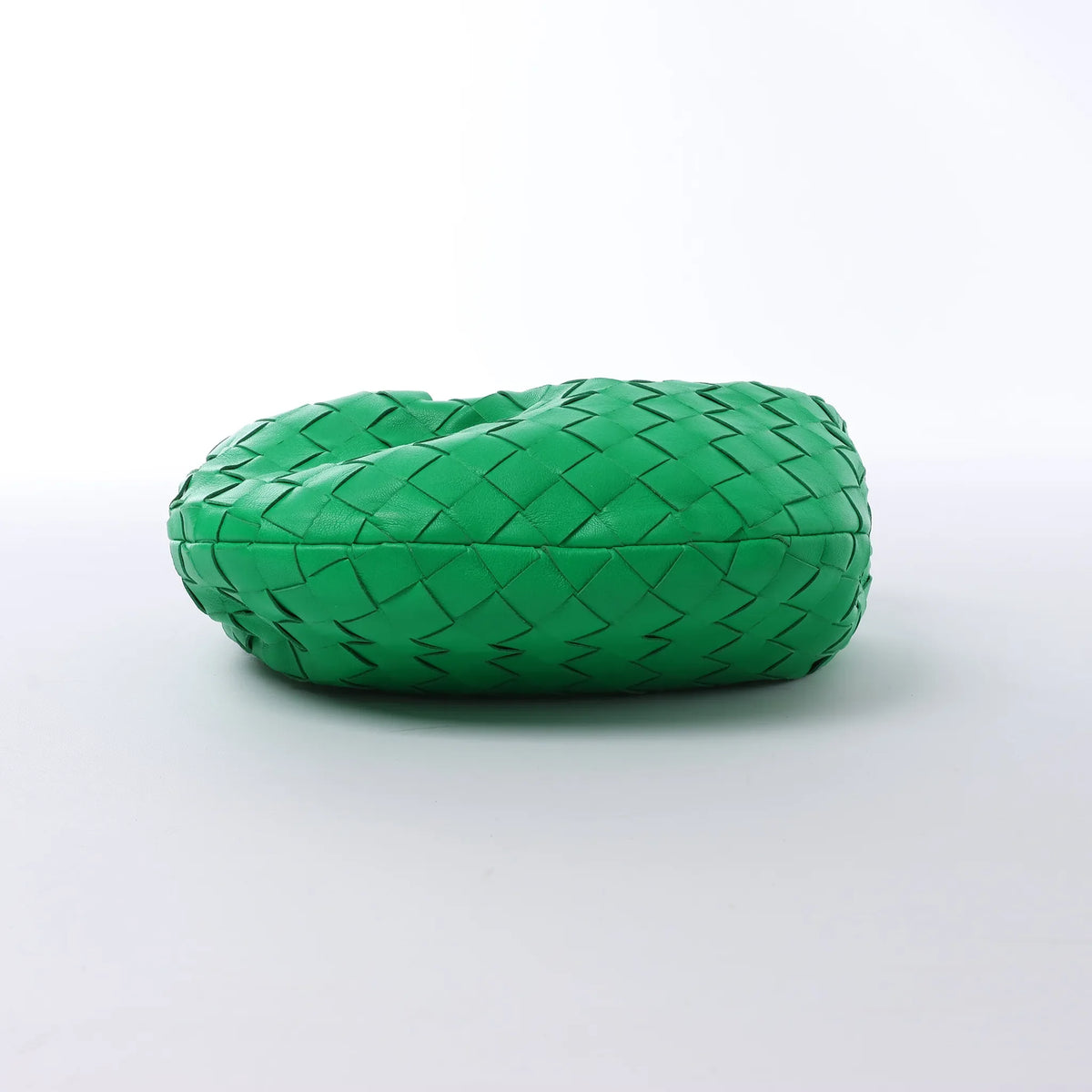 Bottega Veneta Jodie Mini Intrecciato Leather Handbag in Green