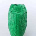 Bottega Veneta Jodie Mini Intrecciato Leather Handbag in Green