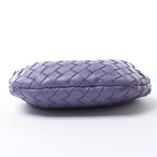 Bottega Veneta Jodie Mini Intrecciato Leather Handbag in Purple