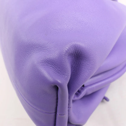 Bottega Veneta Mini The Pouch Leather Crossbody bag in Purple