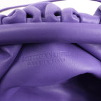 Bottega Veneta Mini The Pouch Leather Crossbody bag in Purple