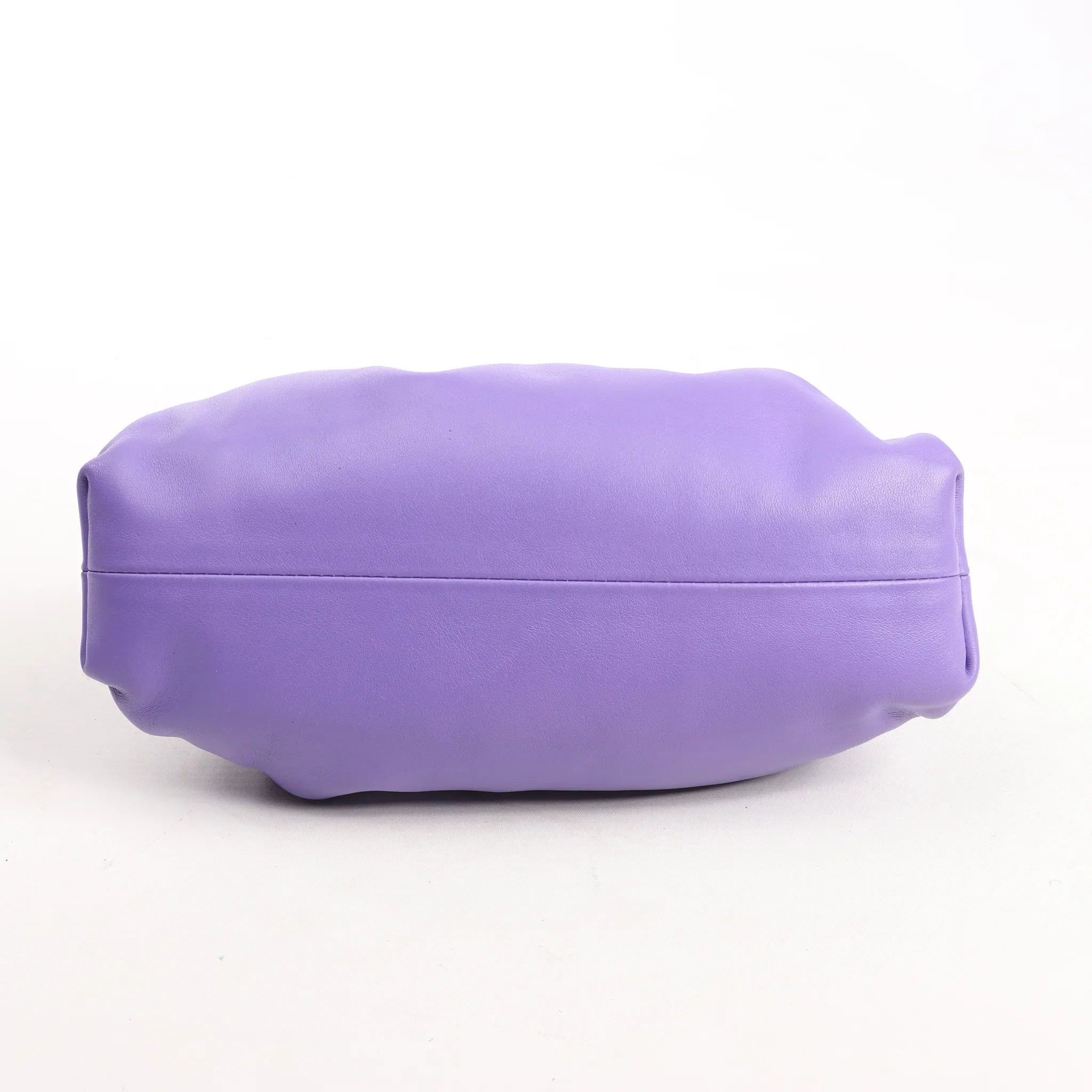 Bottega Veneta Mini The Pouch Leather Crossbody bag in Purple