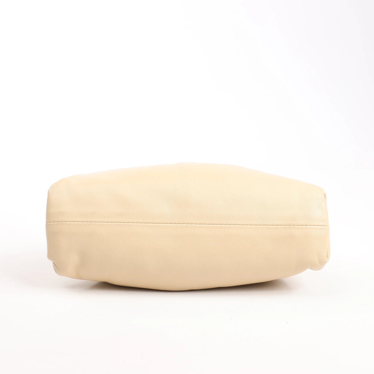 Bottega Veneta Mini The Pouch Leather Crossbody bag in Beige