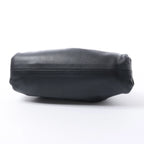 Bottega Veneta The Pouch Mini Leather Crossbody bag in Black