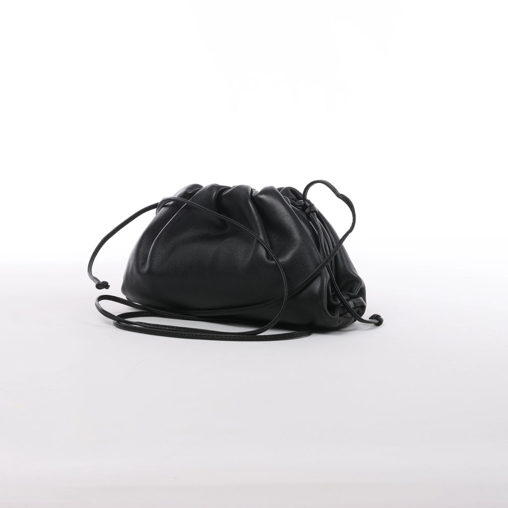 Bolso de hombro de cuero Intrecciato Bottega Veneta en rosa