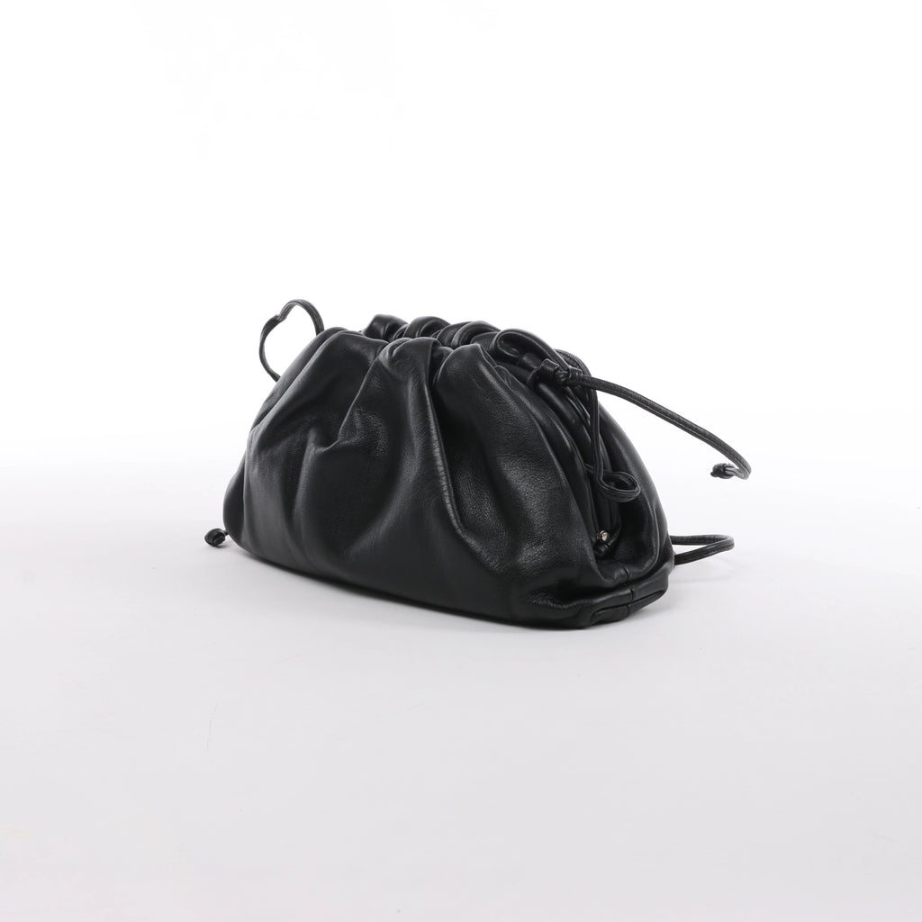 Bolso de hombro de cuero Intrecciato Bottega Veneta en rosa