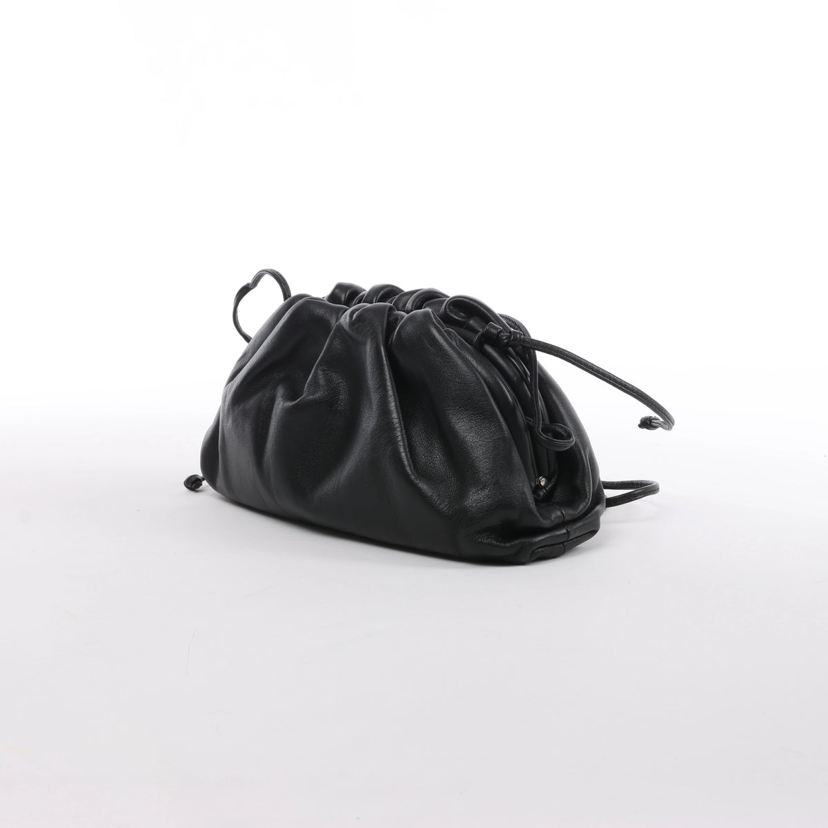 Bolso de hombro de cuero Intrecciato Bottega Veneta en rosa