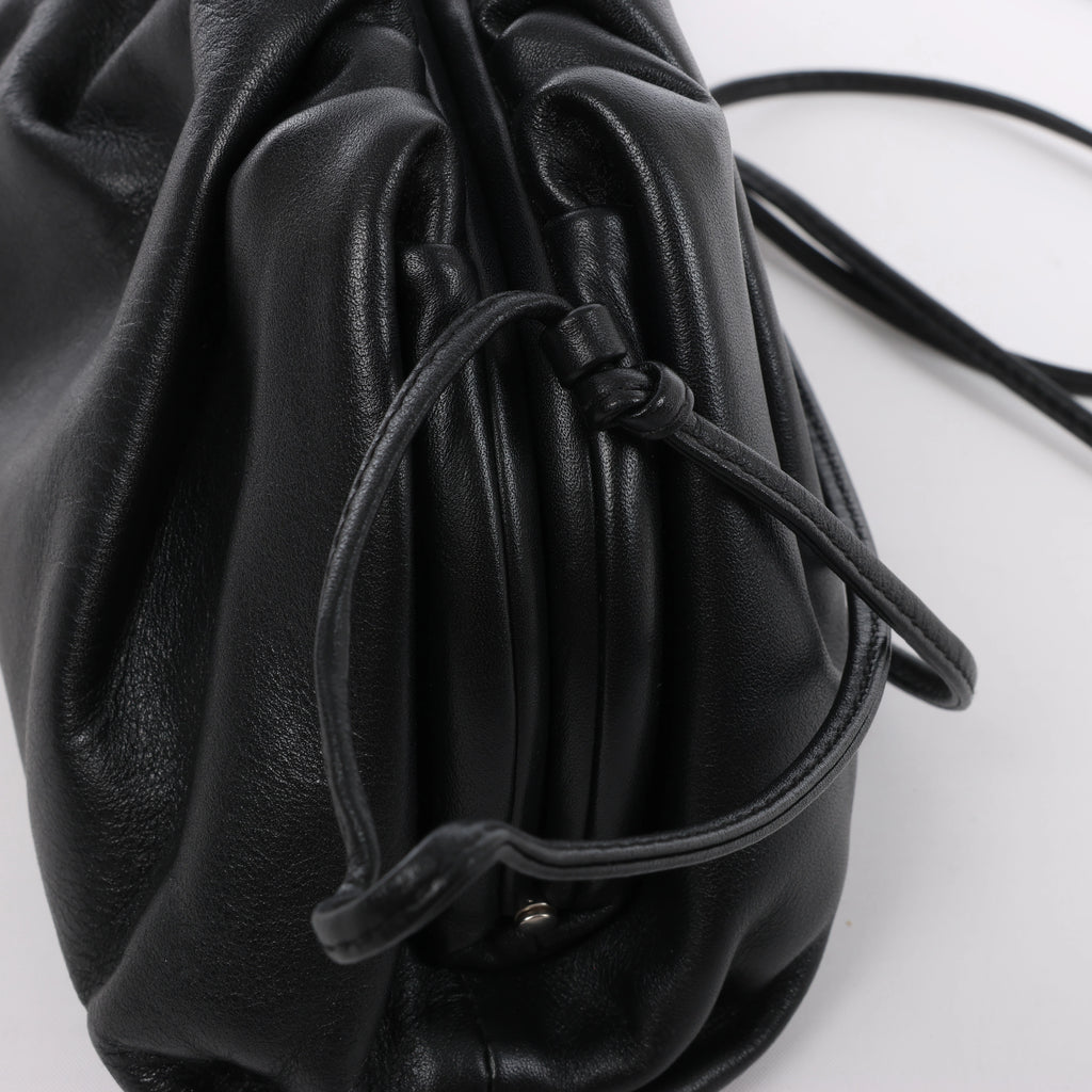 Bolso de hombro de cuero Intrecciato Bottega Veneta en rosa