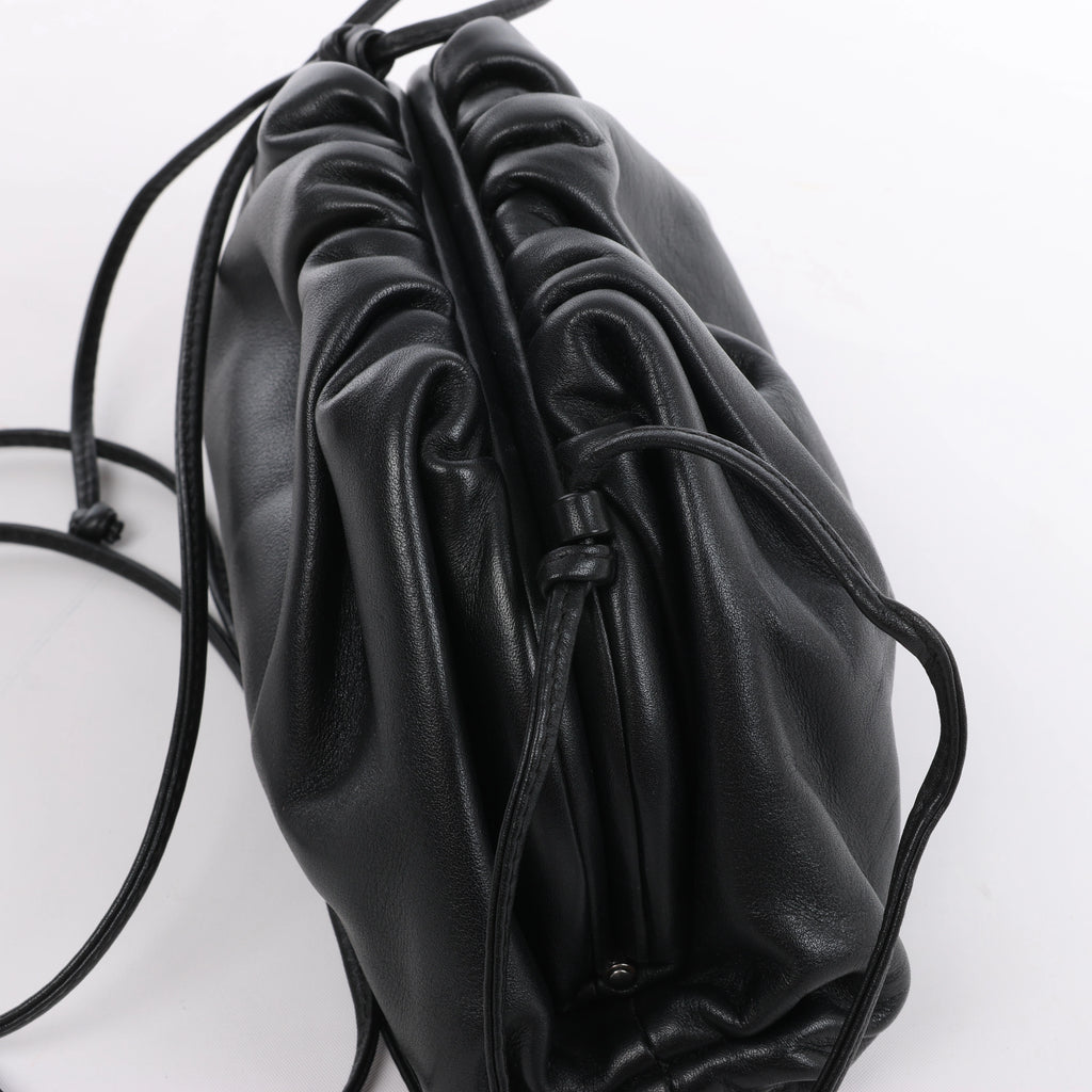 Bolso de hombro de cuero Intrecciato Bottega Veneta en rosa
