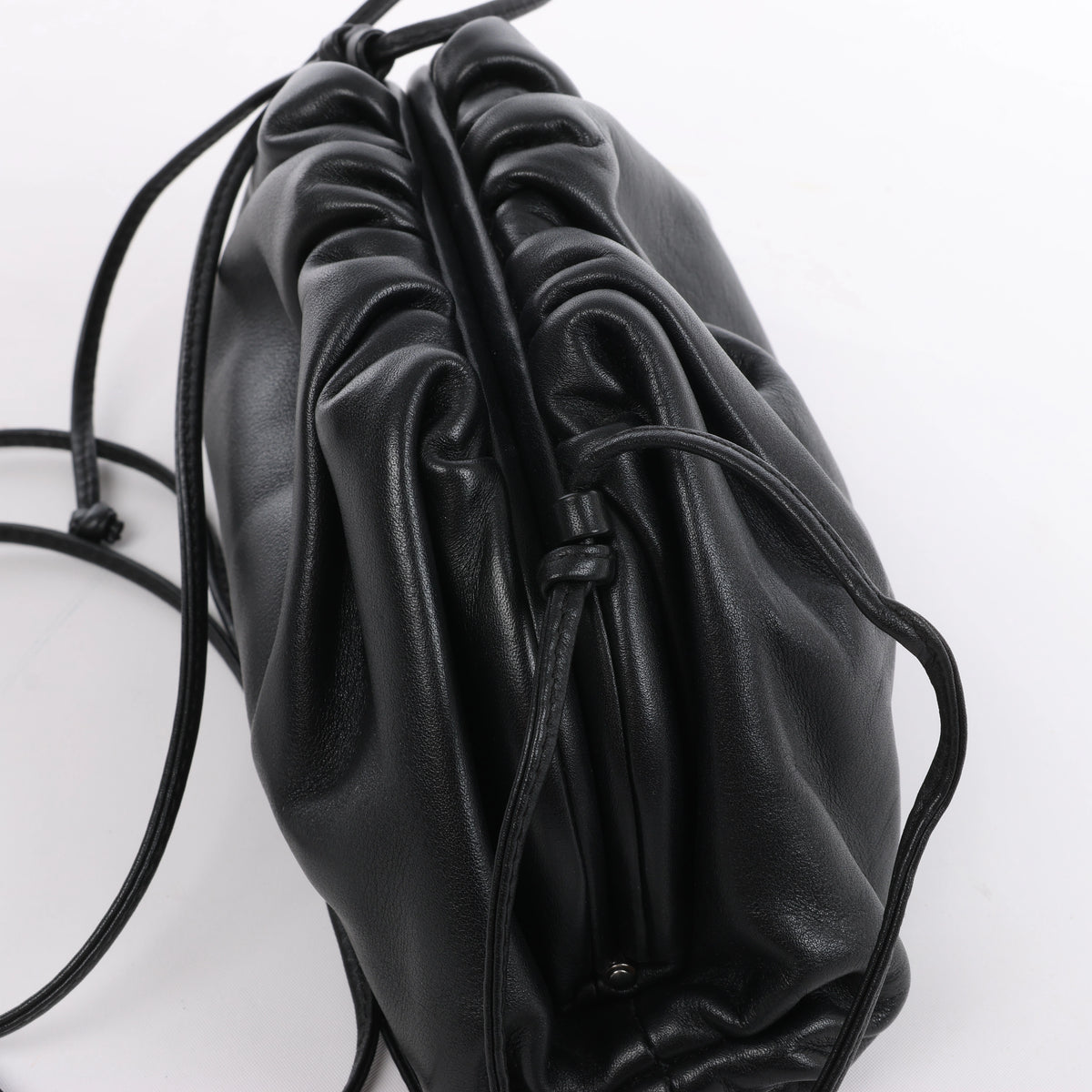 Bolso de hombro de cuero Intrecciato Bottega Veneta en rosa