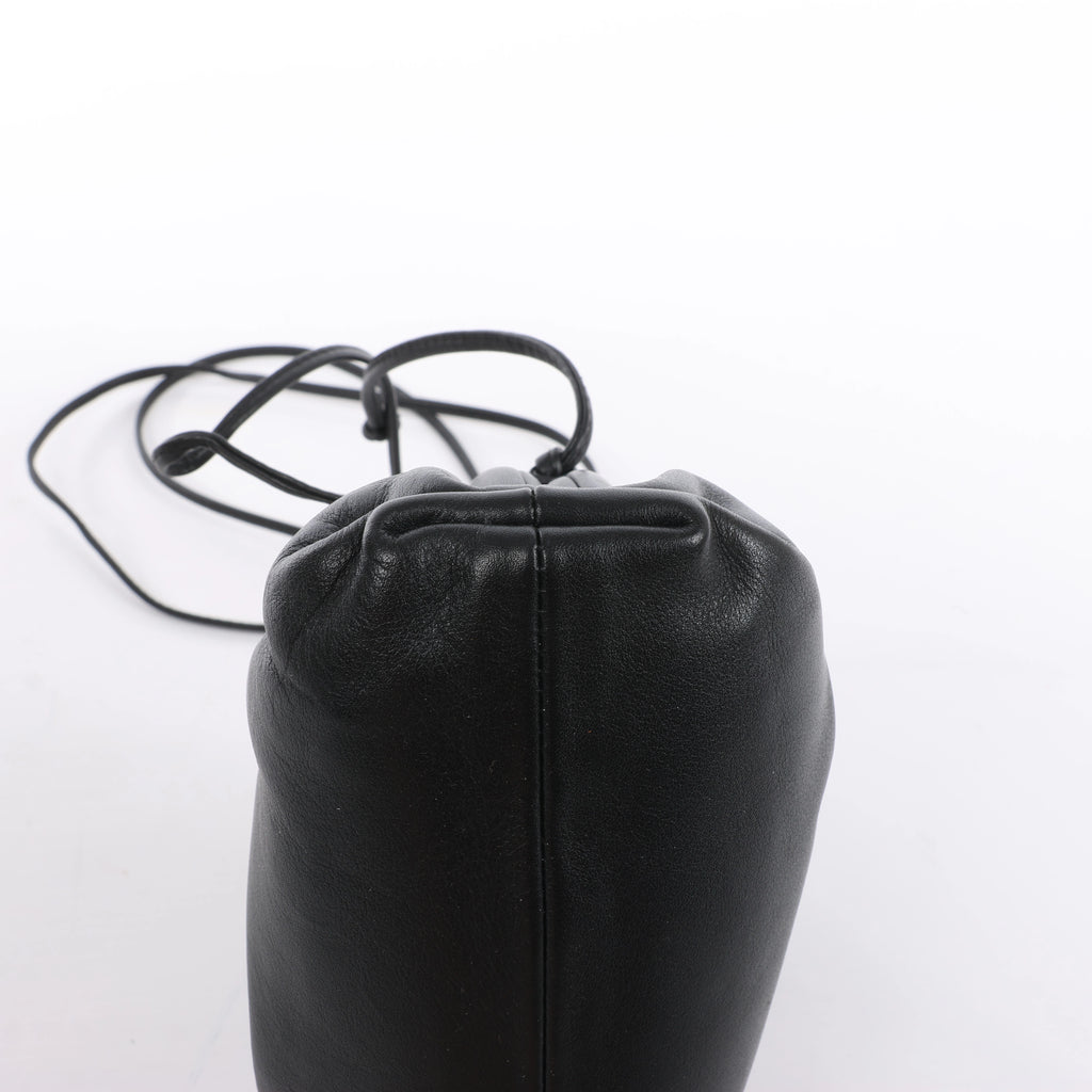 Bolso de hombro de cuero Intrecciato Bottega Veneta en rosa