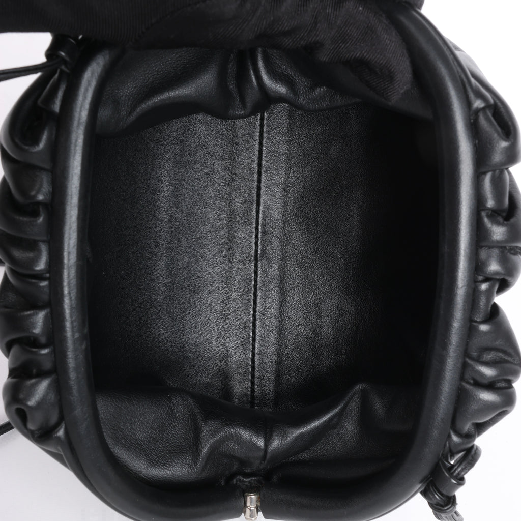 Bolso de hombro de cuero Intrecciato Bottega Veneta en rosa