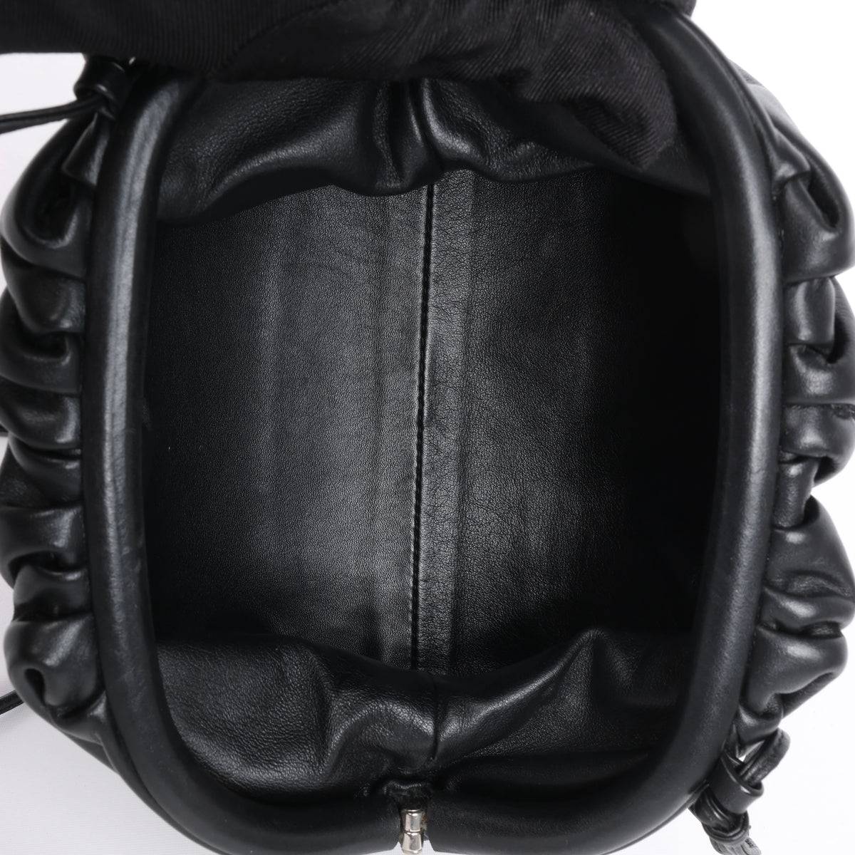 Bolso de hombro de cuero Intrecciato Bottega Veneta en rosa