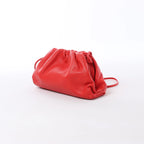 Bottega Veneta Mini The Pouch Leather Crossbody bag in Red