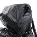 Bottega Veneta Perforated Leather Backpack in Black