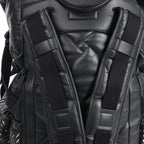 Bottega Veneta Perforated Leather Backpack in Black