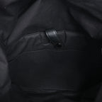 Bottega Veneta Perforated Leather Backpack in Black