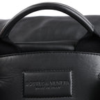 Bottega Veneta Perforated Leather Backpack in Black