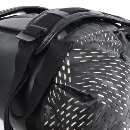 Bottega Veneta Perforated Leather Backpack in Black
