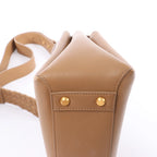 Bottega Veneta Piazza Small Leather 2Way Handbag in Brown