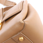Bottega Veneta Piazza Small Leather 2Way Handbag in Brown