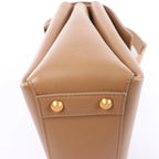 Bottega Veneta Piazza Small Leather 2Way Handbag in Brown