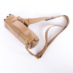 Bottega Veneta Piazza Small Leather 2Way Handbag in Brown