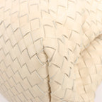 Bottega Veneta Intrecciato Roma Leather Handbag in Beige 171265