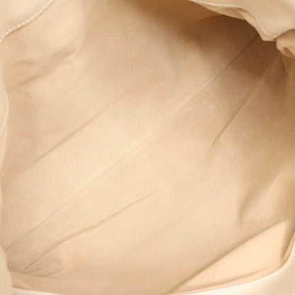 Bottega Veneta Intrecciato Roma Leather Handbag in Beige 171265