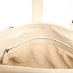 Bottega Veneta Intrecciato Roma Leather Handbag in Beige 171265