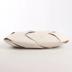 Bottega Veneta Slip Maxi Intrecciato Leather Handbag in White