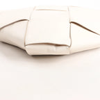 Bottega Veneta Slip Maxi Intrecciato Leather Handbag in White