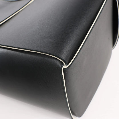 Bottega Veneta The Arco Maxi Intrecciato Large Leather Handbag in Black