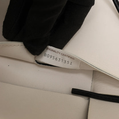 Bottega Veneta The Arco Maxi Intrecciato Large Leather Handbag in Black