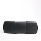 Bottega Veneta The Arco Maxi Intrecciato Large Leather Handbag in Black
