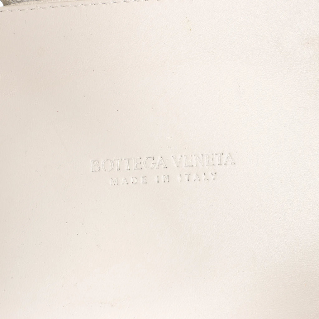 Bottega Veneta The Arco Maxi Intrecciato Leather Handbag in Black
