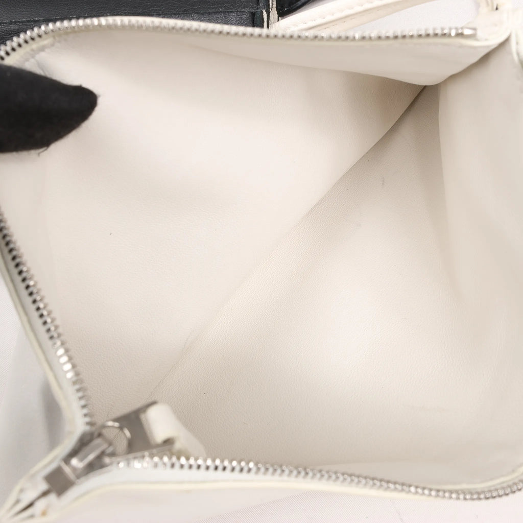 Bottega Veneta The Arco Maxi Intrecciato Leather Handbag in Black