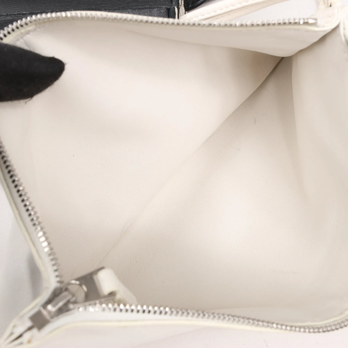 Bottega Veneta The Arco Maxi Intrecciato Leather Handbag in Black