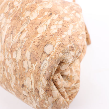 Bottega Veneta Mini The Pouch 20 Cork Crossbody bag in Beige